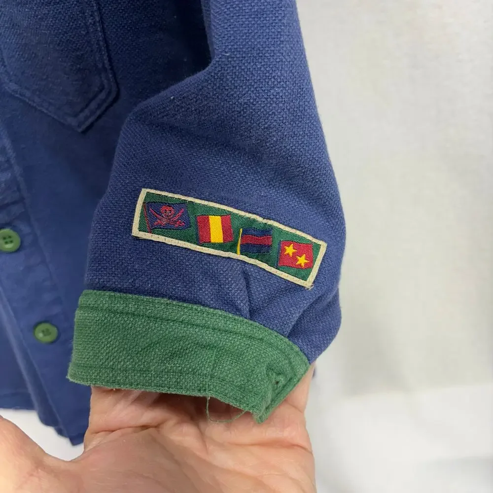 Vintage Gymboree Fleece‎ Lined Shacket - Kids Size Small